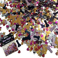 Marglitað Willy confetti  14gr