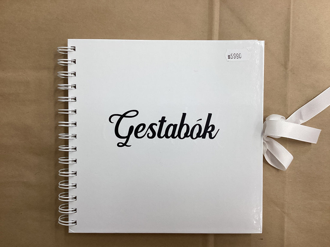 Gestabók  50 bls.